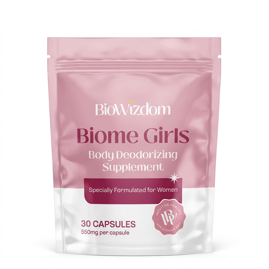 BioWizdom Biome Girls Oral Deodorant (30 caps)