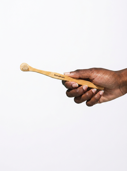 Remo Tongue Brush – Miswak-Infused Bamboo Tongue Cleaner