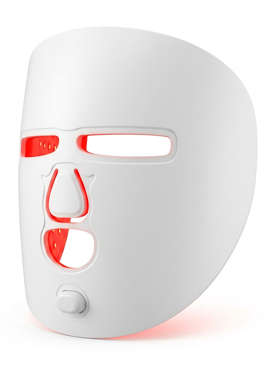 LED Face Mask Facial Care Tool, Red Light Therapy Mask for Face for Skincare at Home Travel